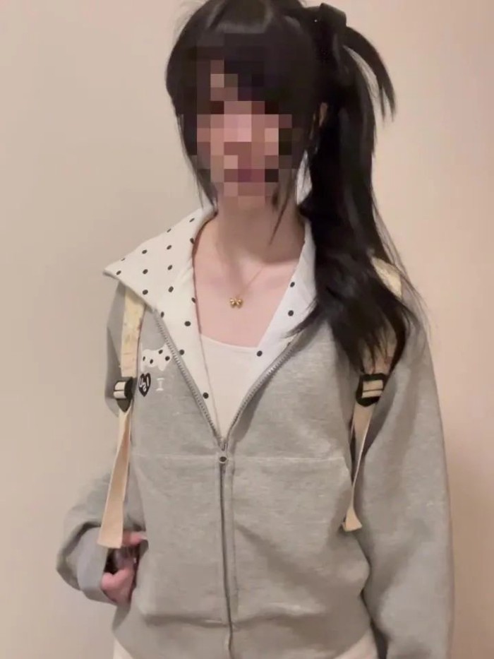 Áo nỉ có mũ trùm đầu in hình chú chó con đốm vui nhộn dành cho nữ áo khoác cardigan thông thư