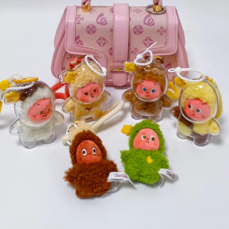 3 Chiếc Twinkle Twinkle Savor the Moment Series Vỏ Bảo Vệ HD Trong Suốt Sang Trọng Búp Bê Chống Bụi Hộp Bảo Quản Acrylic Phụ Kiện Mặt Dây Chuyền Búp Bê