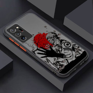 Jujutsu Kaisen Gojo Satoru Sukuna Matte Ốp Lưng Điện Thoại Samsung Galaxy A01 A03 A03S A04E A05S A05 A06 A07 A10 A10S M23 M32 M51 M53 NOTE 8 9 10 20 Điện Thoại Di Động