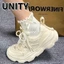 Professional Running Shoes, Ultra-light Soft-soled Breathable Mesh Summer New Shoes, Four-sea