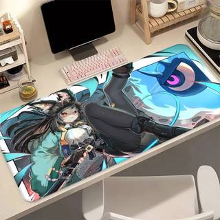 Anime ZZZ Miếng Lót Chuột Zenless Zone Zero Hoshimi Miyabi Phụ Kiện Chơi Game Máy Tính Mousepad Bàn Phím Văn Phòng Miếng Lót Chuột Cao Su Thảm