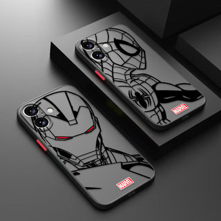 Iron Man Spider-Man Comics Cover Capa Matte Phone Case cho IPHONE APPLE 17 AIR 16 15 14 PLUS 13 MINI PRO MAX Soft Case DIY Shell Điện thoại di động