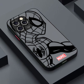 Iron Man Spider-Man Comics Cover Capa Matte Phone Case cho IPHONE APPLE 17 AIR 16 15 14 PLUS 13 MINI PRO MAX Soft Case DIY Shell Điện thoại di động