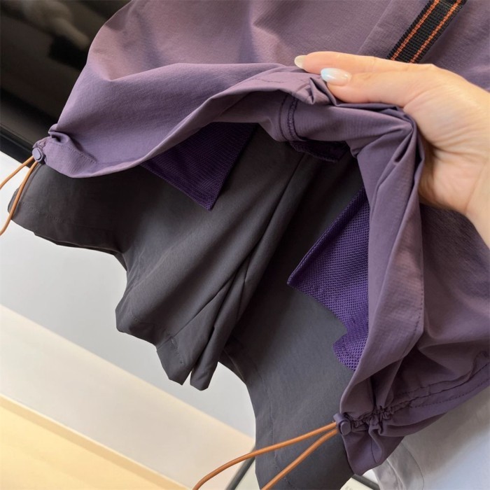 Thiết kế dây rút, nhẹ, chống thấm nước, nhanh khô Quần short chữ A, váy công sở, mùa hè nữ
