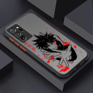 Jujutsu Kaisen Gojo Satoru Sukuna Matte Ốp Lưng Điện Thoại Samsung Galaxy A01 A03 A03S A04E A05S A05 A06 A07 A10 A10S M23 M32 M51 M53 NOTE 8 9 10 20 Điện Thoại Di Động
