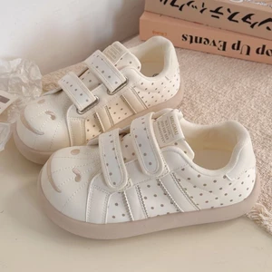 Giày vải cho nữ, giày lười đa năng phong cách retro, giày trắng đế dày với quần ống rộng cho