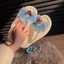 Phalaenopsis Flip-flops For Women To Wear Thick-soled Soft-soled Fashionable Seaside Resort B