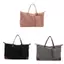 Túi Tote Nylon nữ có khóa kéo và túi bên trong Dung tích lớn cho phong cách đường phố