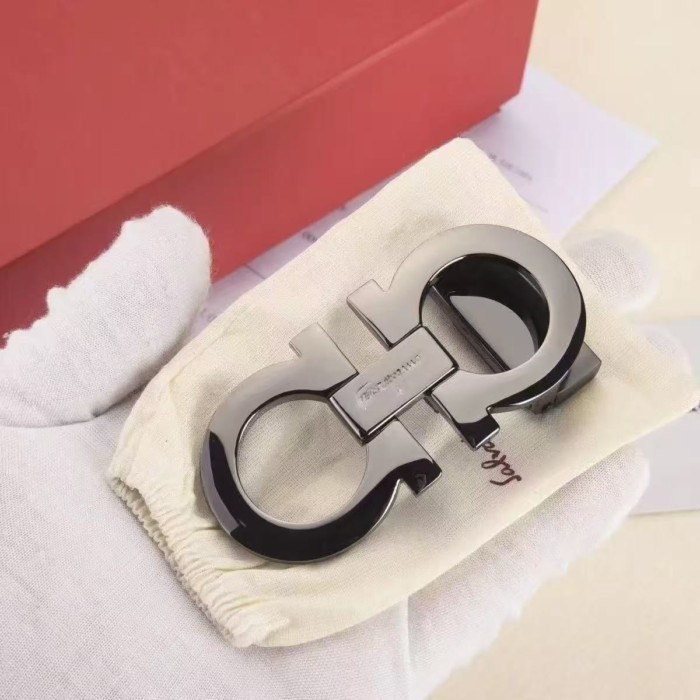 Đầu thắt lưng, Khóa trơn tru cho nam, Đầu khóa thời trang và đa năng, Khóa kẹp đuôi rộng 3,5 chữ có thể xếp chồng lên nhau theo phong cách Wasteland, Đầu khóa phụ kiện 8 ký tự
