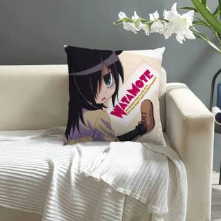 Anime Watamote Kuroki Tomoko Đệm 30x50 Polyester Sofa Đệm Trang Trí Ném Gối Trang Trí Nhà Cửa Vỏ Gối