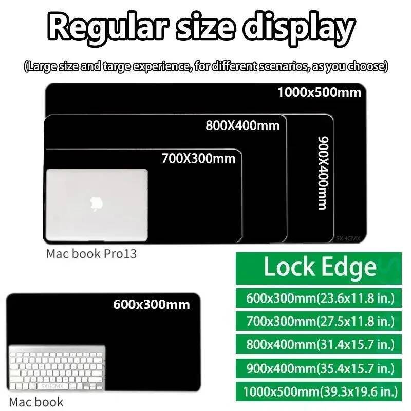 Oguri Cap Umamusume Mousepad HD In Máy Tính Game Thủ Khóa Cạnh Chống Trơn Trượt Miếng Lót Chuột XXL PC Gamer Pretty Derby Bàn Pad