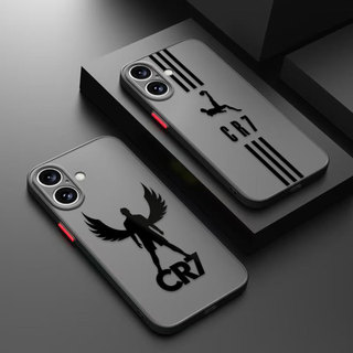 Bóng Đá Siêu Sao Ronaldo CR7 Bao Mờ Ốp Lưng Điện Thoại IPHONE APPLE 17 AIR 16 15 14 13 12 MINI 11 PRO MAX PLUS Ốp Lưng DIY Shell Điện Thoại Di Động