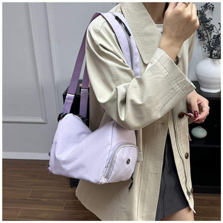 Túi đeo chéo Nylon dung tích lớn Ba lô đeo vai nữ