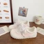 Đôi Lưới Ba Lê Tập Luyện Nữ Đa Năng Giày Trắng Đế Mềm Puff Giày Sneaker
