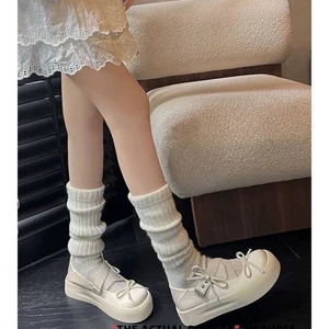 Sweet Mary Jane Giày Nữ Đế Dày Bên Trong Tăng Chiều Cao Giày Dopamine Gothic Sinh Viên Nhật B