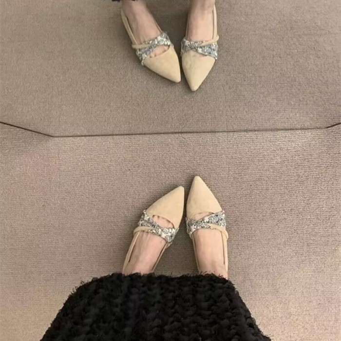 Giày Mary Jane Gentle Fairy Giày đi lại một bước đa năng