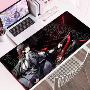 HD Mới Chisa Qiuyuan Galbrena Mousepad Luno Augusta Game Gió hú Sóng Miếng Lót Chuột Phụ Kiện Chơi Game Bảo Vệ Tủ Bàn Thảm