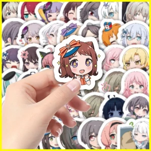 Sticker Bangdream (80 tờ) Phim hoạt hình hai chiều Gói biểu tượng cảm xúc Nhãn dán Sổ tay Điện thoại di động Trang trí máy tính xách tay Nhãn dán chống nước