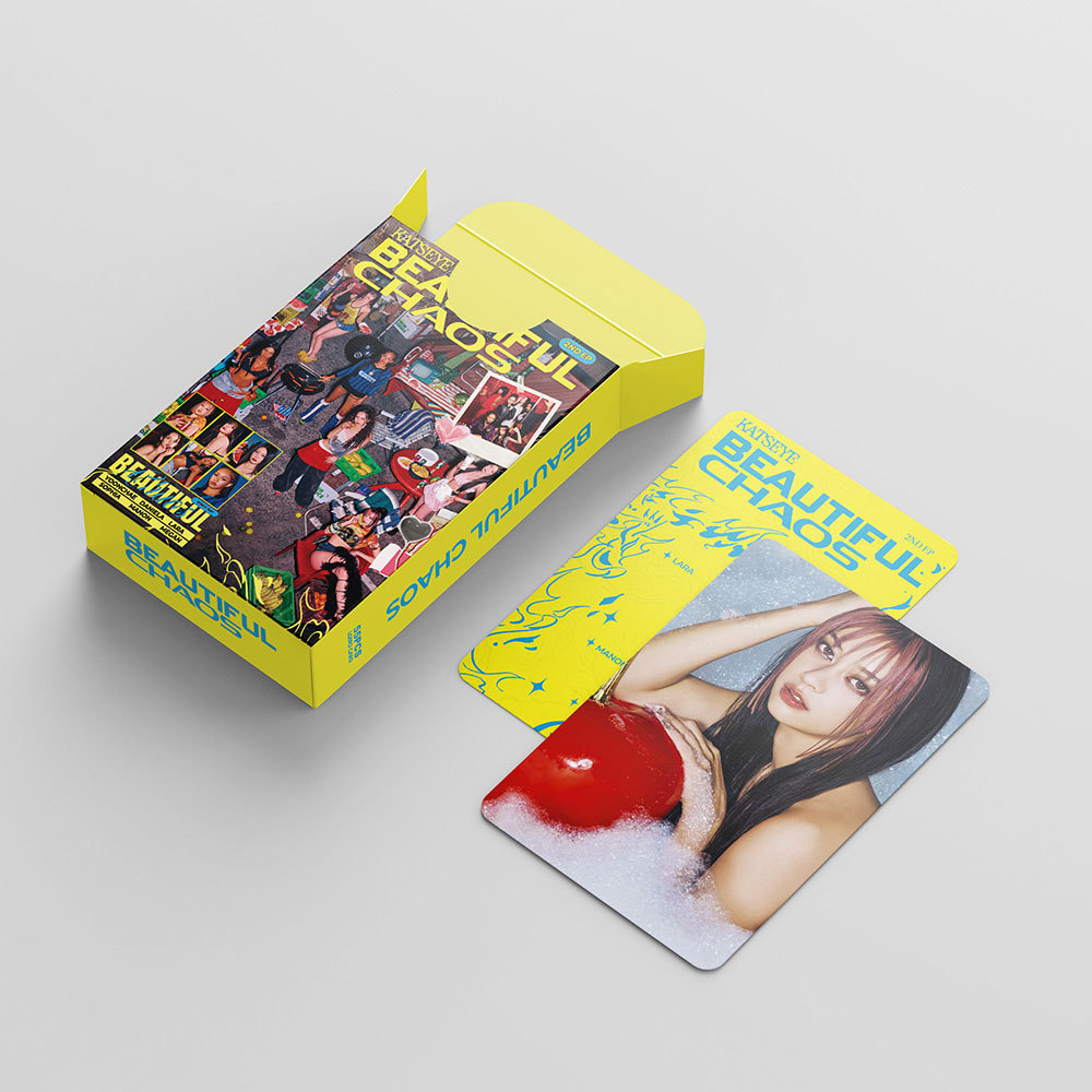 LINXX 55 CÁI KATSEYE 2ND EP CHUỖI ĐẸP Album Lomo Cards Global Pop Girl Group Collectible Fan Trading Photocards Bộ quà tặng hàng hóa cho người hâm mộ Bộ sưu tập