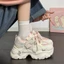 Ultra-light Sports Shoes For Women, New Season White Shoes, Soft-soled Dad Shoes, Casual Thic