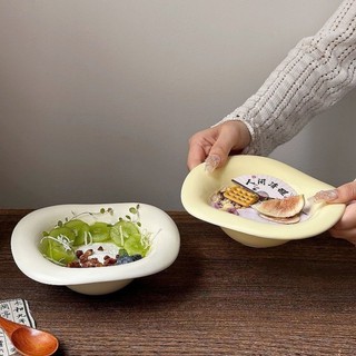 Bộ bát ăn sáng cao cấp hình đặc biệt, gốm sứ, dùng cho salad, sữa chua, yến mạch