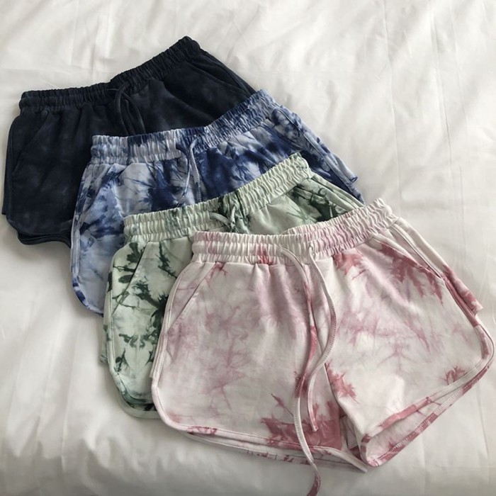 Quần ống rộng màu rộng kích thước lớn giảm béo kiểu dáng đơn giản dành cho nữ Quần short thể
