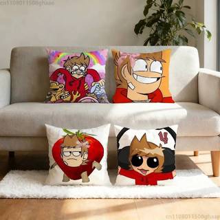 Anime Eddsworld Tord Gối Sofa Phòng Khách Phòng Ngủ Đầu Tựa Lưng Đệm Vuông Đệm Ngủ Thời Gian