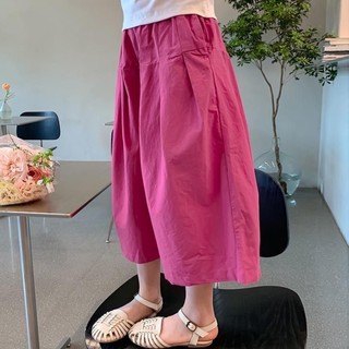 Quần crop bé gái, quần ống rộng, quần áo mùa hè, quần mỏng mùa hè sành điệu cho bé gái