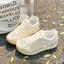 Spider Web Breathable Dad Shoes For Women Summer Thin Versatile Casual Lightweight Soft Sole
