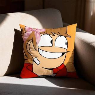 Anime Eddsworld Tord Gối Sofa Phòng Khách Phòng Ngủ Đầu Tựa Lưng Đệm Vuông Đệm Ngủ Thời Gian
