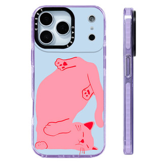 Bộ sưu tập thú cưng Vỏ sạc từ tính không dây cho mèo ngủ dễ thương Tương thích cho IPhone 16E 14 Plus 11 12 13 15 16 17 Pro Max Cover 17AIR Silicone mềm trong suốt Vỏ chống sốc