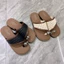 Dép nữ mặc ngoài mùa hè, thời trang và đa năng, đế phẳng với váy, dép chống trượt, sandal đi