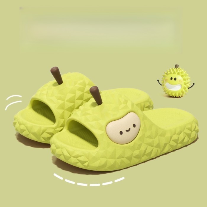 Hoạt Hình Dễ Thương Dép Sầu Riêng Cho Nữ Mới Trong Nhà Nhà Dày Chống Trơn Trượt Chịu Mài Mòn Đ