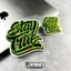 Sáng Tạo Sáng Tạo Graffiti Chữ Giữ Thật Miếng Dán Xe Máy Xe Máy Mũ Bảo Hiểm Xe Máy Trượt Tuyết Bảng Dán