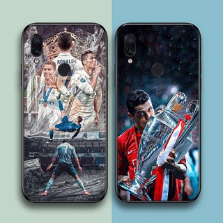 Cristiano Ronaldo CR7 (K3) cho OPPO F5 A73 F7 F9 Pro A7X A9 F11 F17 F25 Pro F19 A74 F19 Pro Plus F27 Khả năng tương thích TPU Spot Black Plastic Soft Case