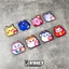 Hoạt Hình Dễ Thương Pixel Pokémon Mèo May Mắn Miếng Dán Nhỏ Xe Điện Xe Máy Miếng Dán Khung Xe Máy Miếng Dán