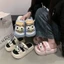 Dép quai ngang dễ thương và ngộ nghĩnh dành cho nữ đế dày 7CM dép thoải mái dopamine đa năng