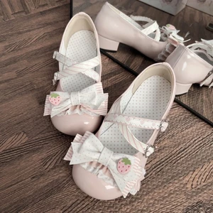 giày lolita cô gái ngọt ngào dễ thương giày lolita dễ thương