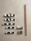 Phong Cách Mới Đũa Gối Inox 304 Nhỏ Gọn Đũa Giá Đỡ Thìa Thìa Giá Đỡ Bộ Đồ Ăn