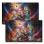 600x350mm Elfnotes: Một bài thơ bốn dòng kế thừa Thẻ giao dịch Playmat Yu-Gi-Oh! Thảm chơi Game đơn cạnh 2mm