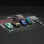 Mới Tỉ Lệ 1: 64 Cảnh Ô Tô Thảm Đường Cảnh Đỗ Xe Thảm Cho Xe Diecast Đồ Chơi Cảnh Hiển Thị Mô Phỏng Cảnh Xe Miếng Lót Chuột (Chỉ Mousepad)
