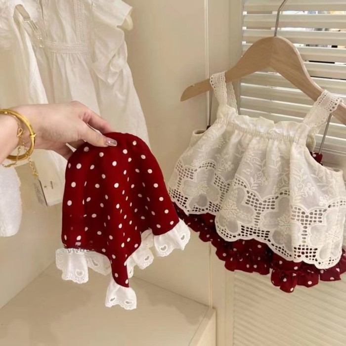 Bộ Đồ Mùa Hè Cho Bé Gái Bộ Đồ Hai Mảnh Thời Trang Mới Cho Bé Gái Mùa Hè