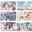 600x350mm WS Lưới Thẻ Xanh Lưu Trữ Tự Làm Thẻ Giao Dịch Playmat Asuna Tendou Aris Saiba Midori Người Chơi Cao Su Bảng Trò Chơi Thẻ Thảm