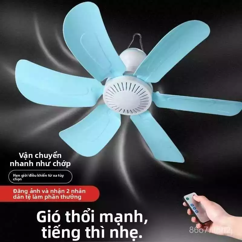 Quạt mini, quạt trần nhỏ, quạt mini cho giường, quạt trần treo màn chống muỗi, quạt nhỏ yên tĩnh cho ký túc xá sinh viên
