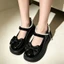 Cô Gái Mary Bow Jane Giày Da Nhỏ Nhật Bản JK Đồng Phục Đại Học Đa Năng Phong Cách Anh Quốc Ch