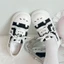 Rilakkuma dễ thương hàng ngày đa năng lolita giày thể thao màu đen và trắng phù hợp với giày