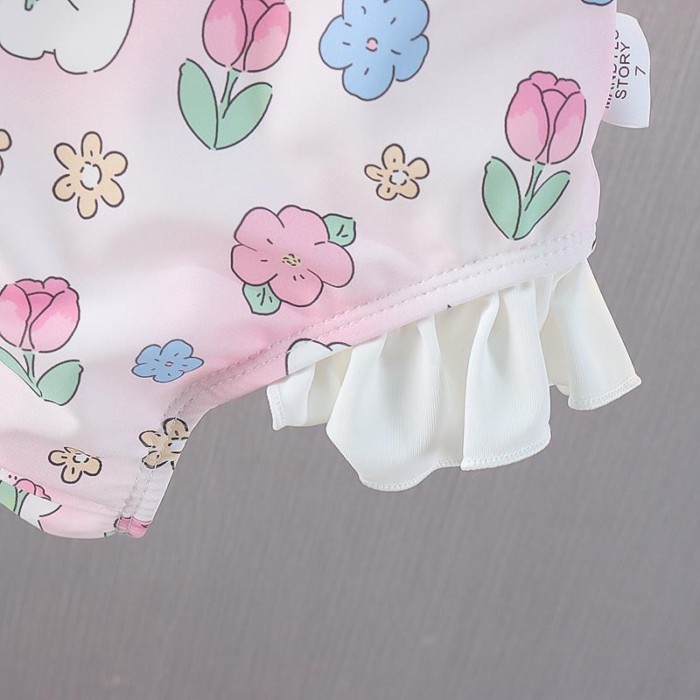Đồ Bơi Trẻ Em Bé Gái Mùa Hè Áo Bơi Bé Gái Dễ Thương Bikini Bé Bơi 1 Dây Treo Đồ Bơi Cho Bé