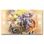 600x350mm OCG Dogmatika Fleurdelis Thảm chơi thẻ giao dịch Thunderbolt Yu-Gi-Oh! Đồ chơi thảm thẻ cao su cạnh đơn