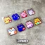 Hoạt Hình Dễ Thương Pixel Pokémon Mèo May Mắn Miếng Dán Nhỏ Xe Điện Xe Máy Miếng Dán Khung Xe Máy Miếng Dán
