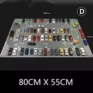 80CM Tỉ Lệ 1: 64 Thảm Cảnh Ô Tô Thảm Đỗ Xe Lớn Thảm Cho Xe Diecast Màn Hình Cảnh Đồ Chơi Miếng Lót Chuột Cảnh Hiển Thị Đồ Chơi (Chỉ Mousepad)